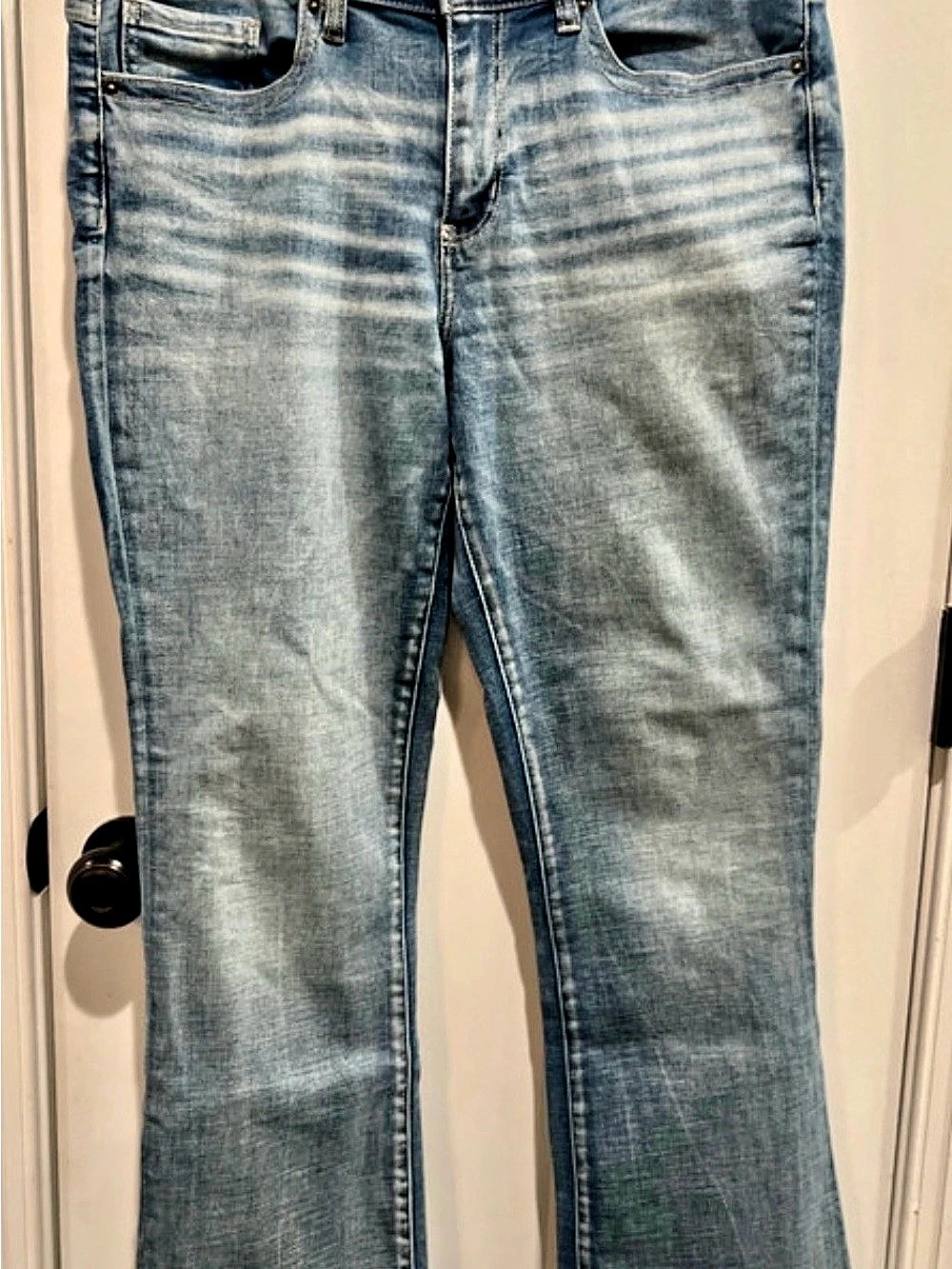 BKE Payton Boot Cut Jeans in Blue Waist 31